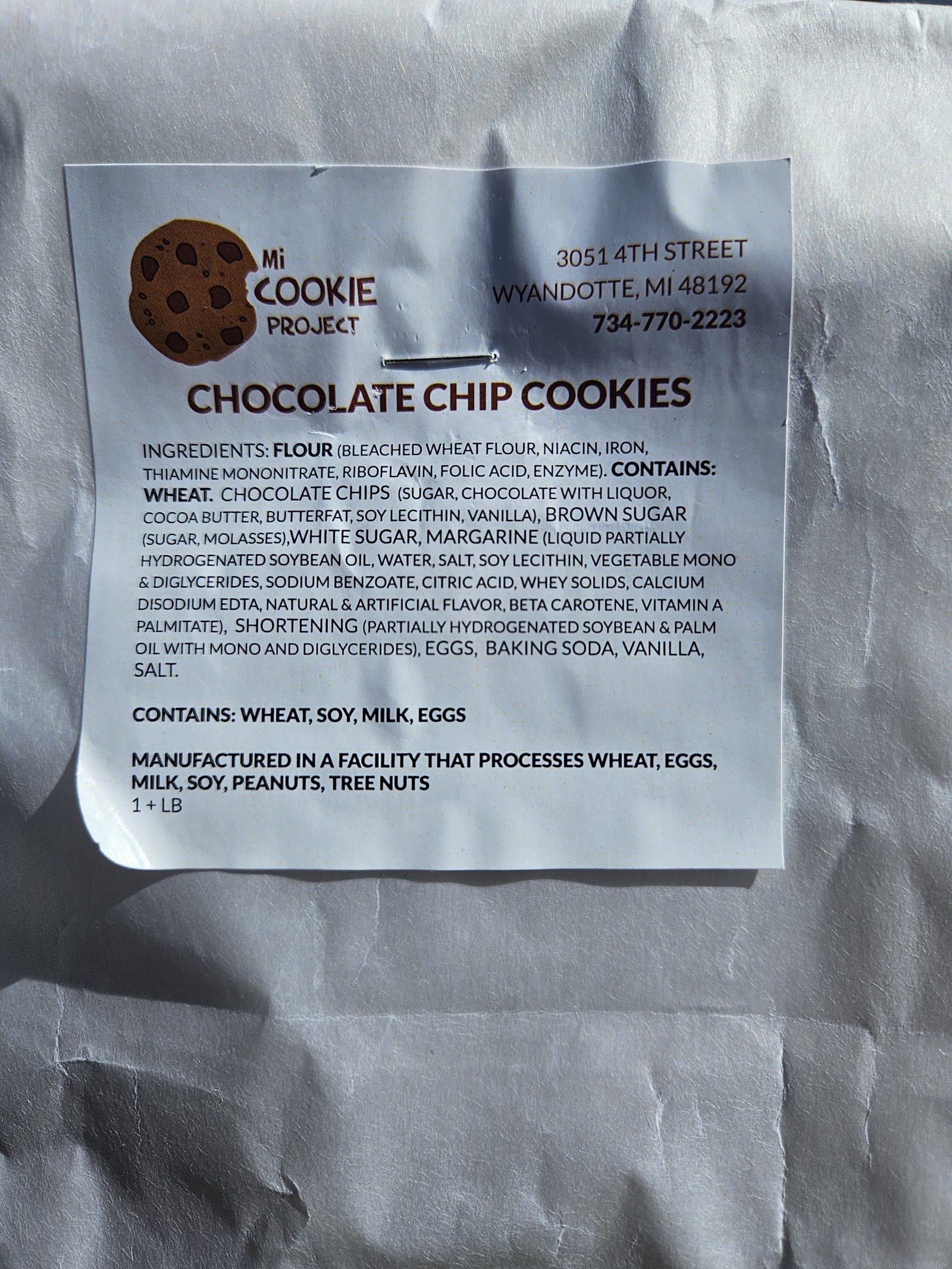MI Cookie Project — photo