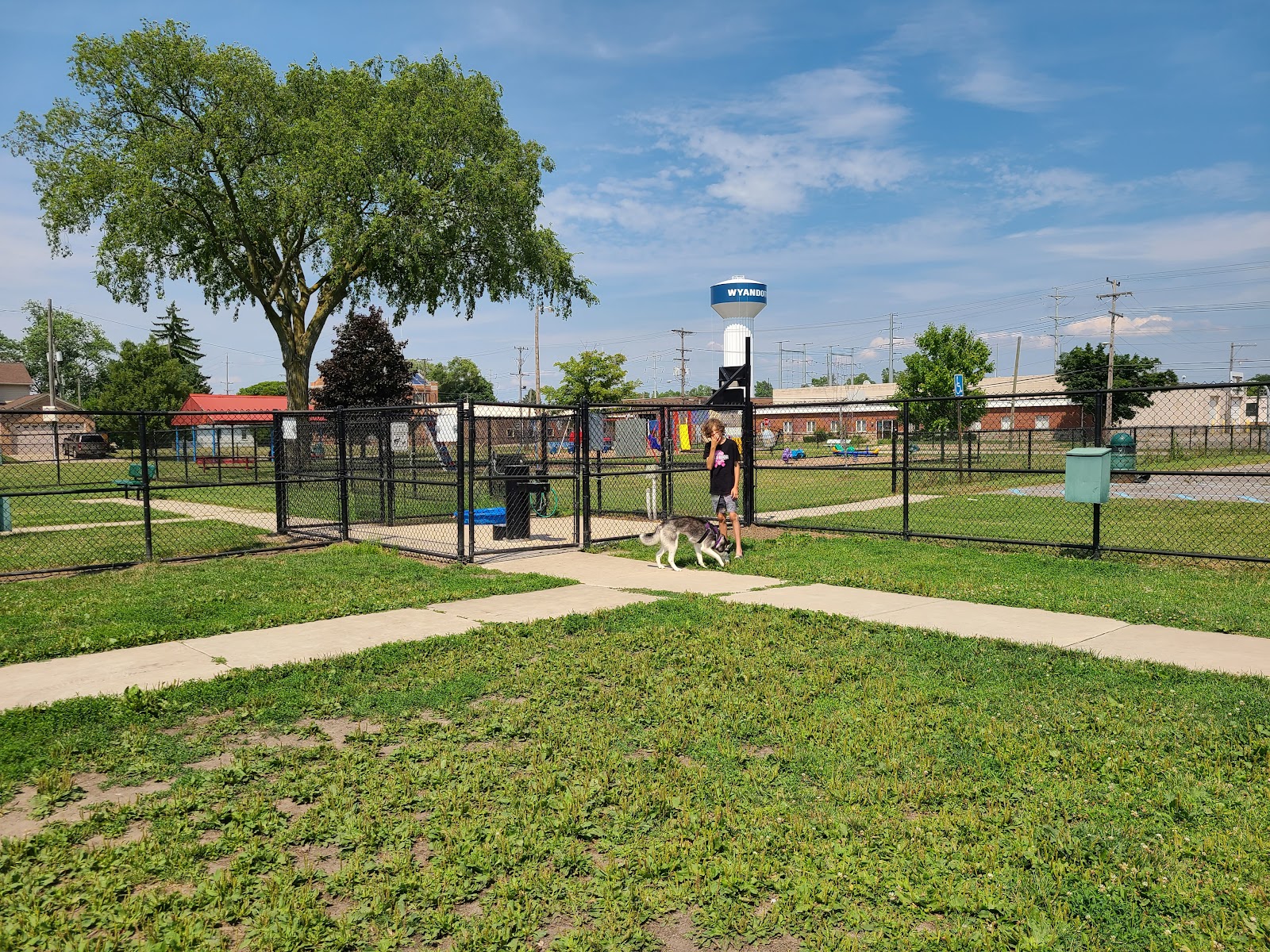 Wyandotte Dog Park in Wyandotte